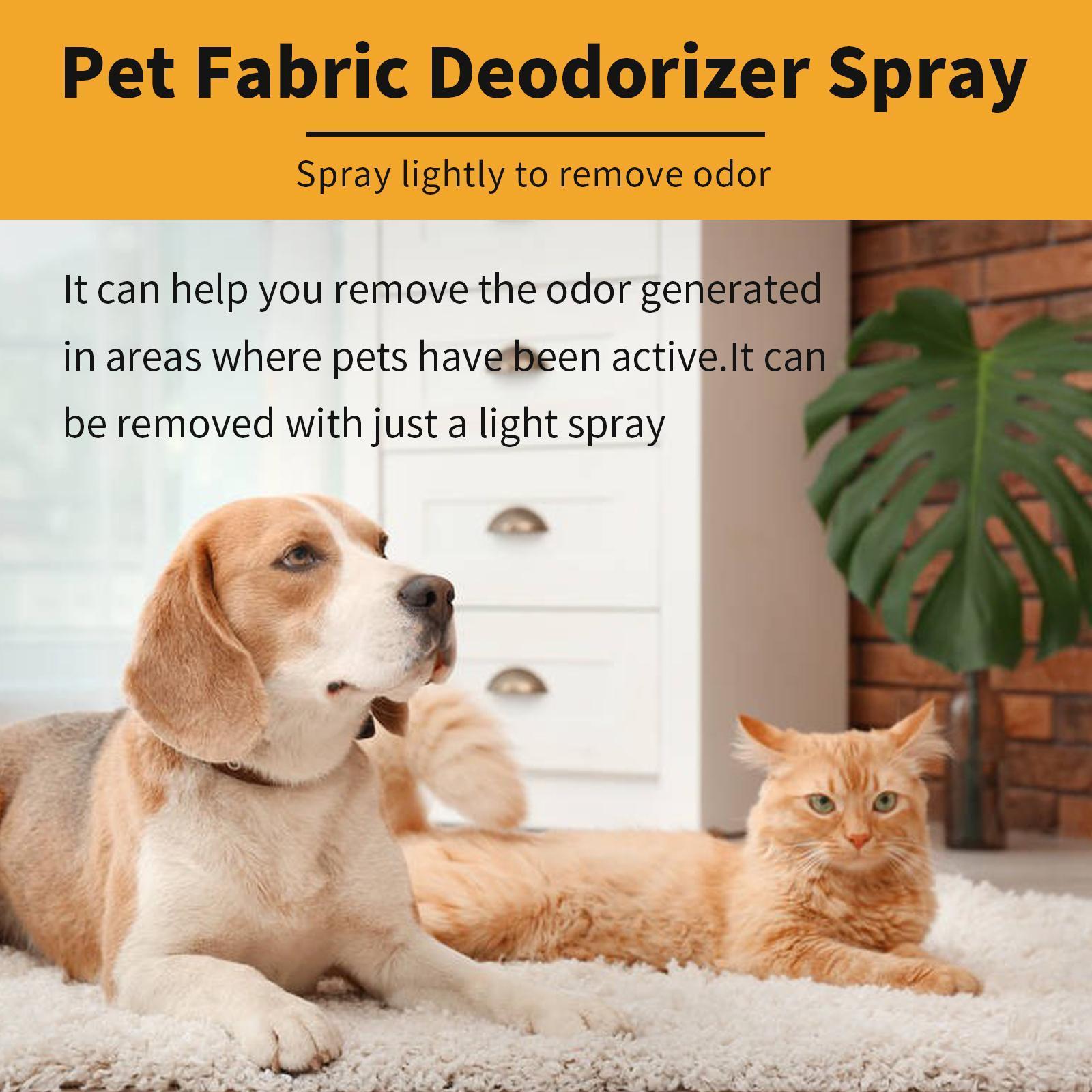 Yebang Pet Fabric Deodorizer Spray Air Clean Pet Odor Indoor Long-lasting Air Freshener Deodorizer