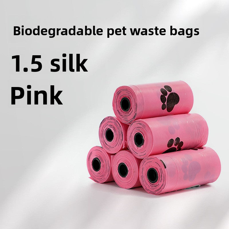 Biodegradable pet bags
