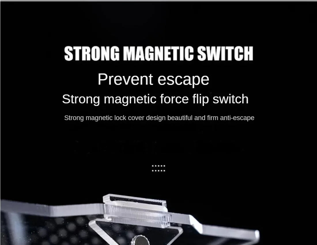 Reptile Habitat Terrarium Breeding Box Acrylic Case Nano Arboreal Tarantula Enclosure Spider Scorpion Bearded Dragon Habitat